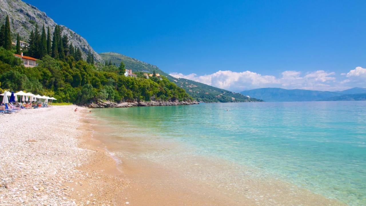 Corfu Sea View Villa - Aurora Barbati Exterior foto