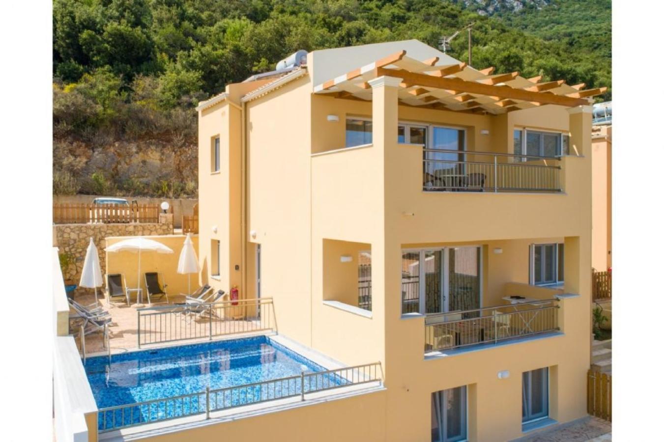 Corfu Sea View Villa - Aurora Barbati Exterior foto