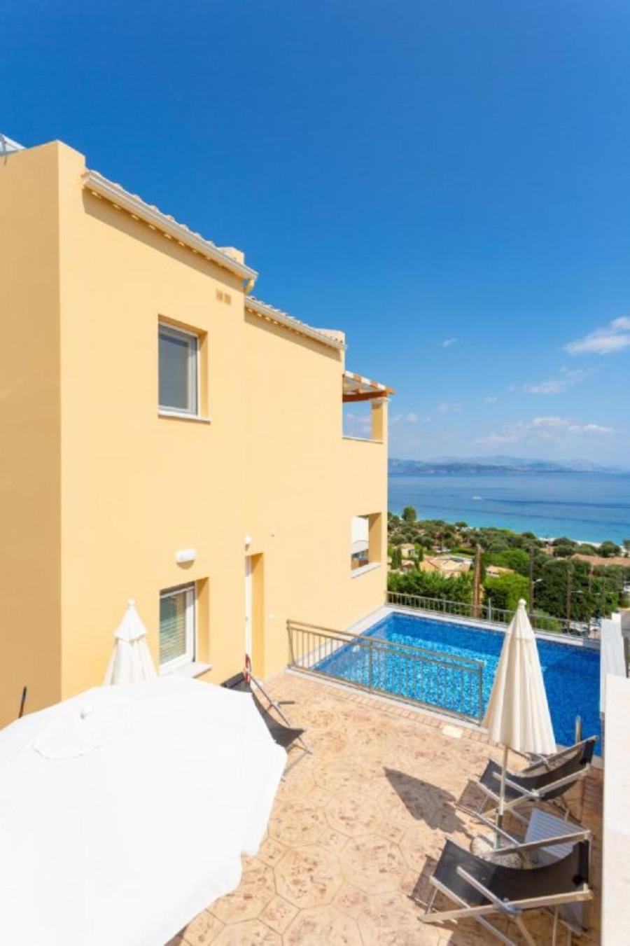 Corfu Sea View Villa - Aurora Barbati Exterior foto